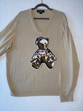 Brooks Brothers Country Club Bear Sweater size XXL